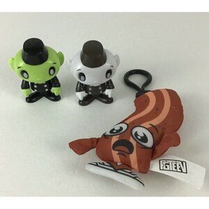 FGTEEV Mystery Mini Season 1 3pc Lot Ducas Glow Derpy Bacon Plush Bonkers Toys
